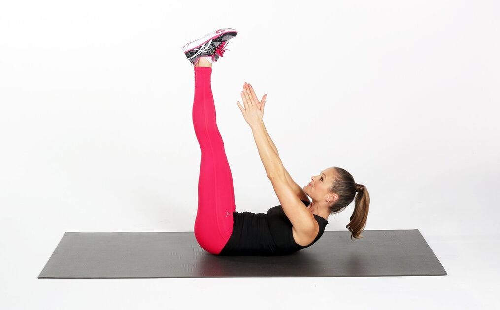 Deviation from the legs to tighten
