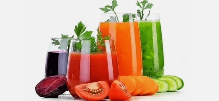 Japanese diet juices for vegetables and fruits