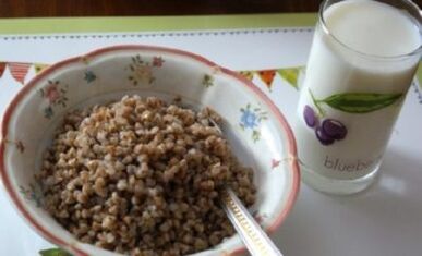 Kefir-gross diet