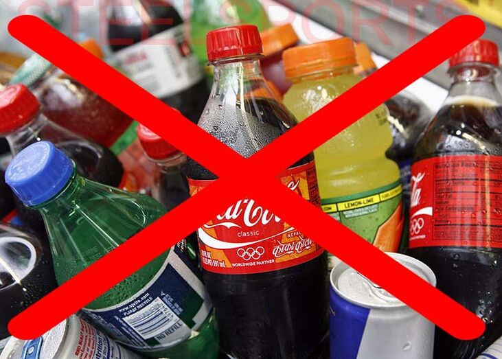 Carbonated drinks should be excluded from the diet for a week when losing weight