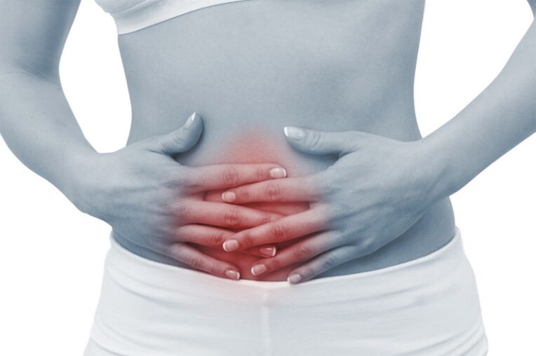 Possible disruption of the gastrointestinal tract when losing weight for a week