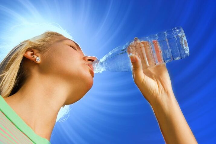 Fluid intake during diet