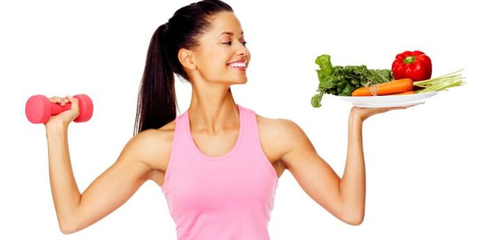 Healthy food and exercise for weight loss per month